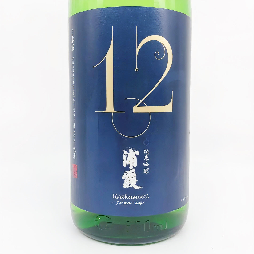 日本酒 清酒 酒幸仁 宮城縣浦霞純米吟釀 NO.12 日本清酒 1800ml 使用協會12號酵母釀製的高級純米吟釀清酒 清爽香氣與俐落後味的日本高級清酒