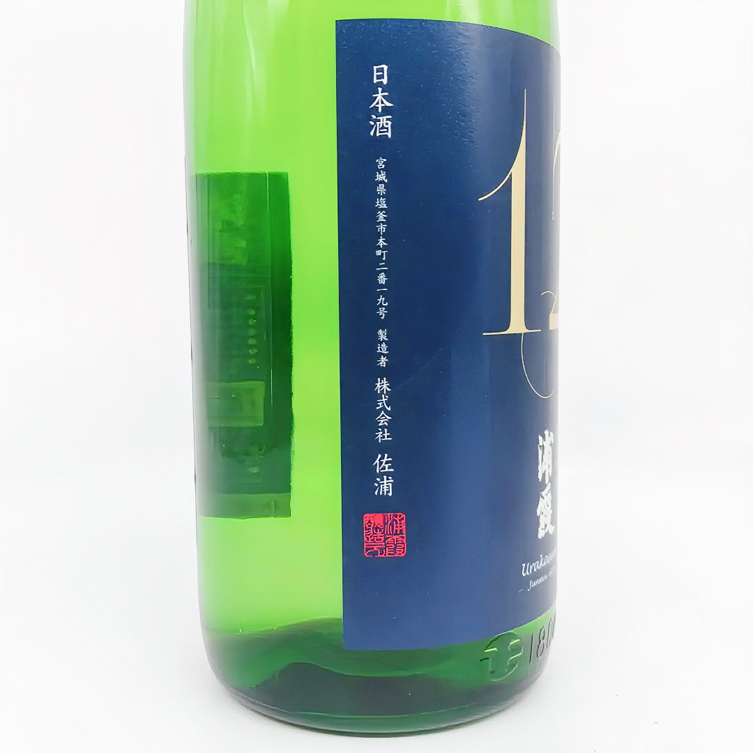日本酒 清酒 酒幸仁 宮城縣浦霞純米吟釀 NO.12 日本清酒 1800ml 使用協會12號酵母釀製的高級純米吟釀清酒 清爽香氣與俐落後味的日本高級清酒