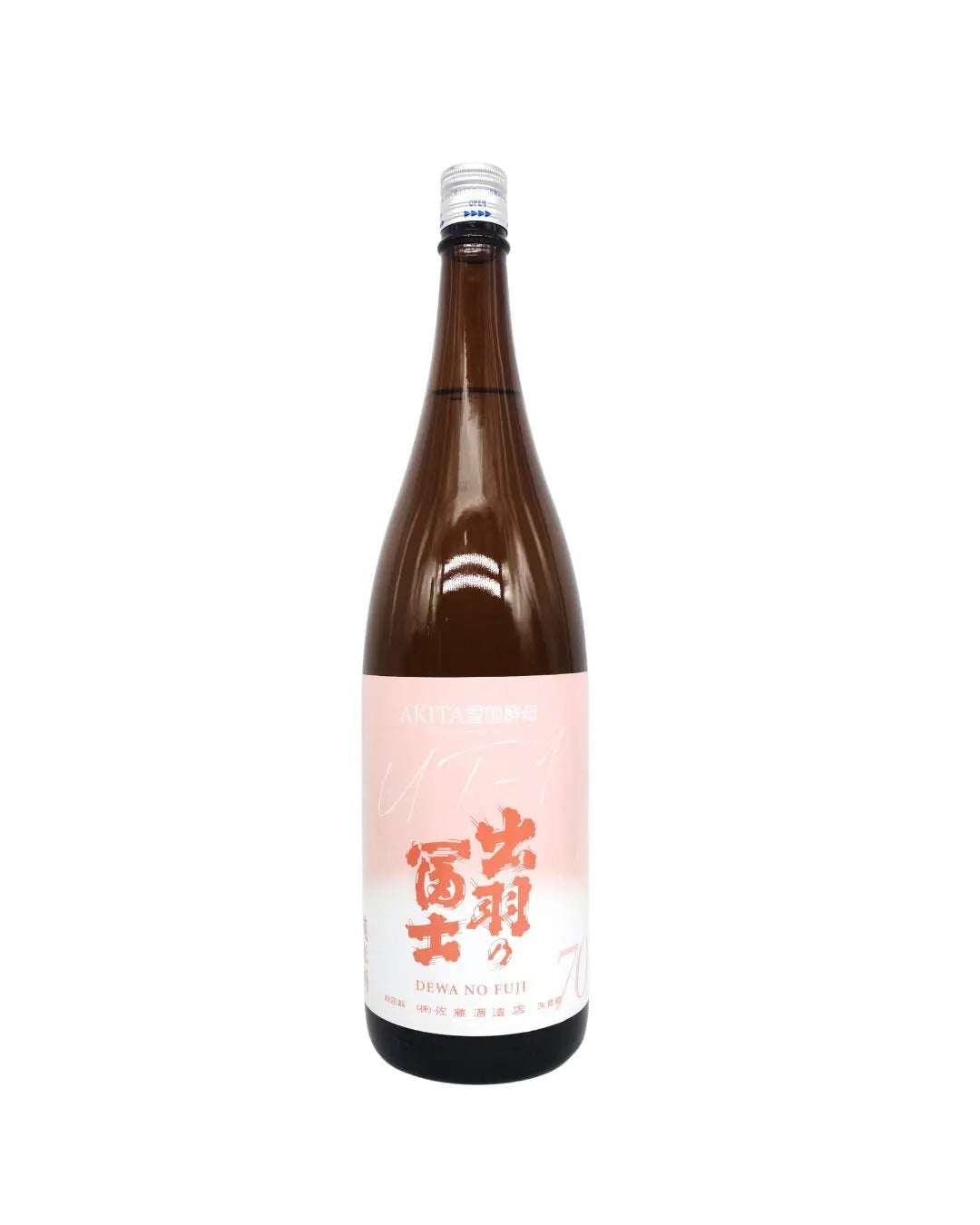 日本酒 出羽の富士 純米70 AKITA雪国酵母 火入れ 1800ml【秋田県 佐藤酒造場】