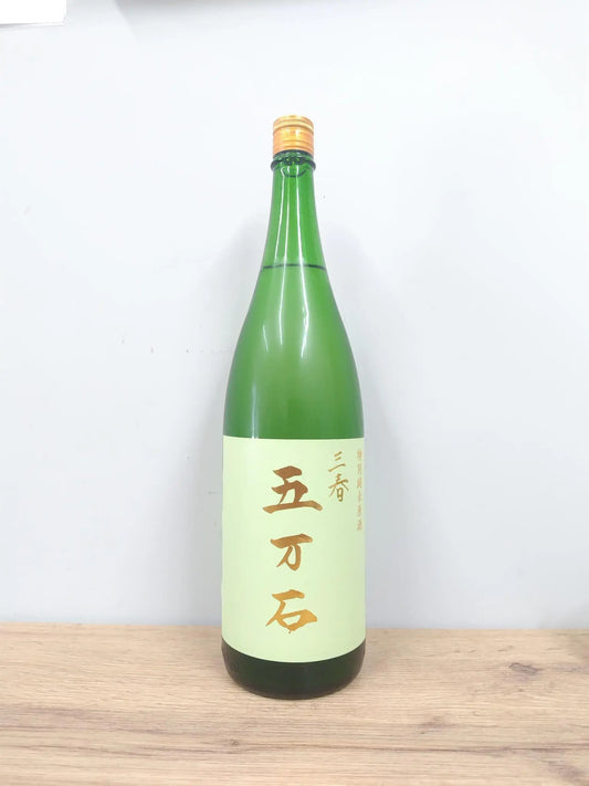 日本酒 Sake 三春 Miharu 五万石 Gomangoku 五萬石 特別純米 Tokubetsujunmai 原酒 Genshu