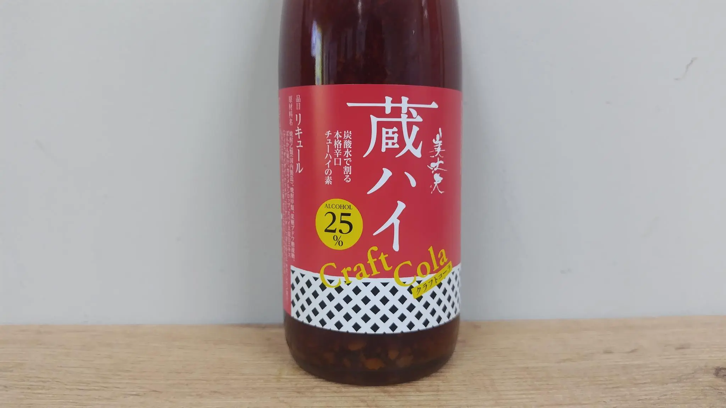 リキュール Liqueur 利口酒 蔵ハイ Kurahigh コーラ Cola 可樂