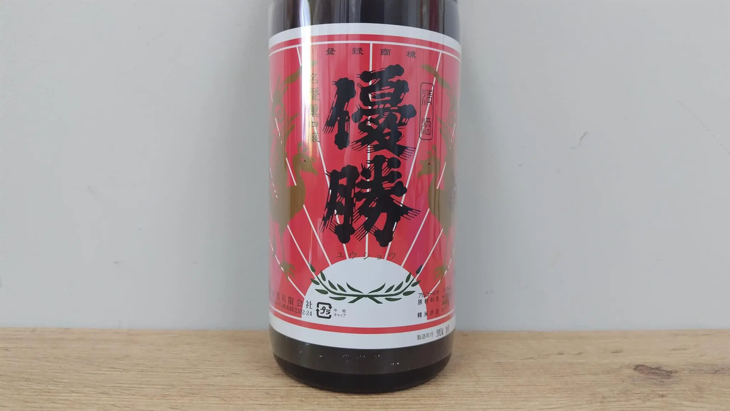 日本酒 越前岬 本醸造 冠軍標籤 1800ml 【福井縣 田辺酒造】