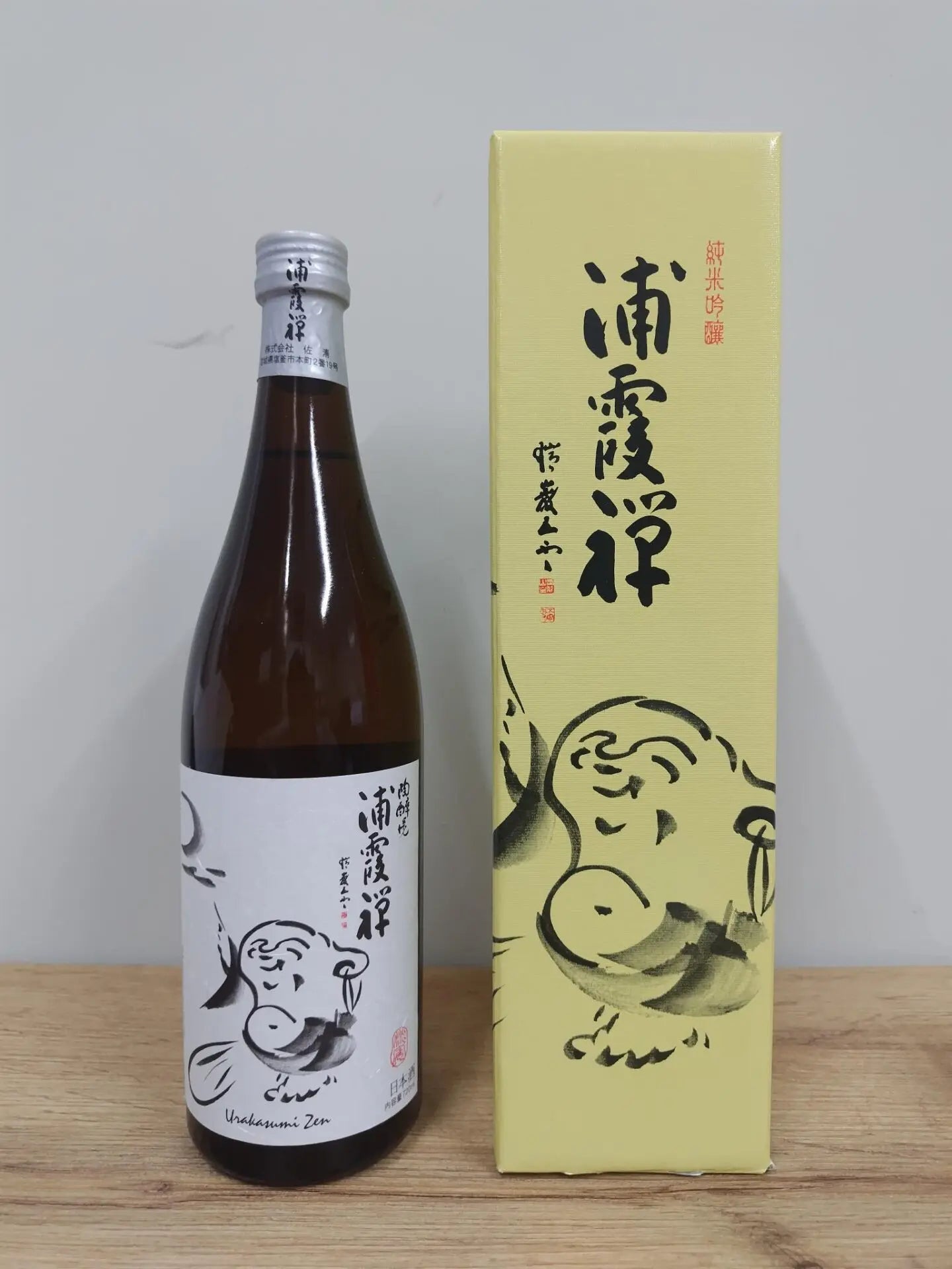 日本酒 浦霞 純米吟醸 禅 720ml 【宮城県 ㈱佐 浦】