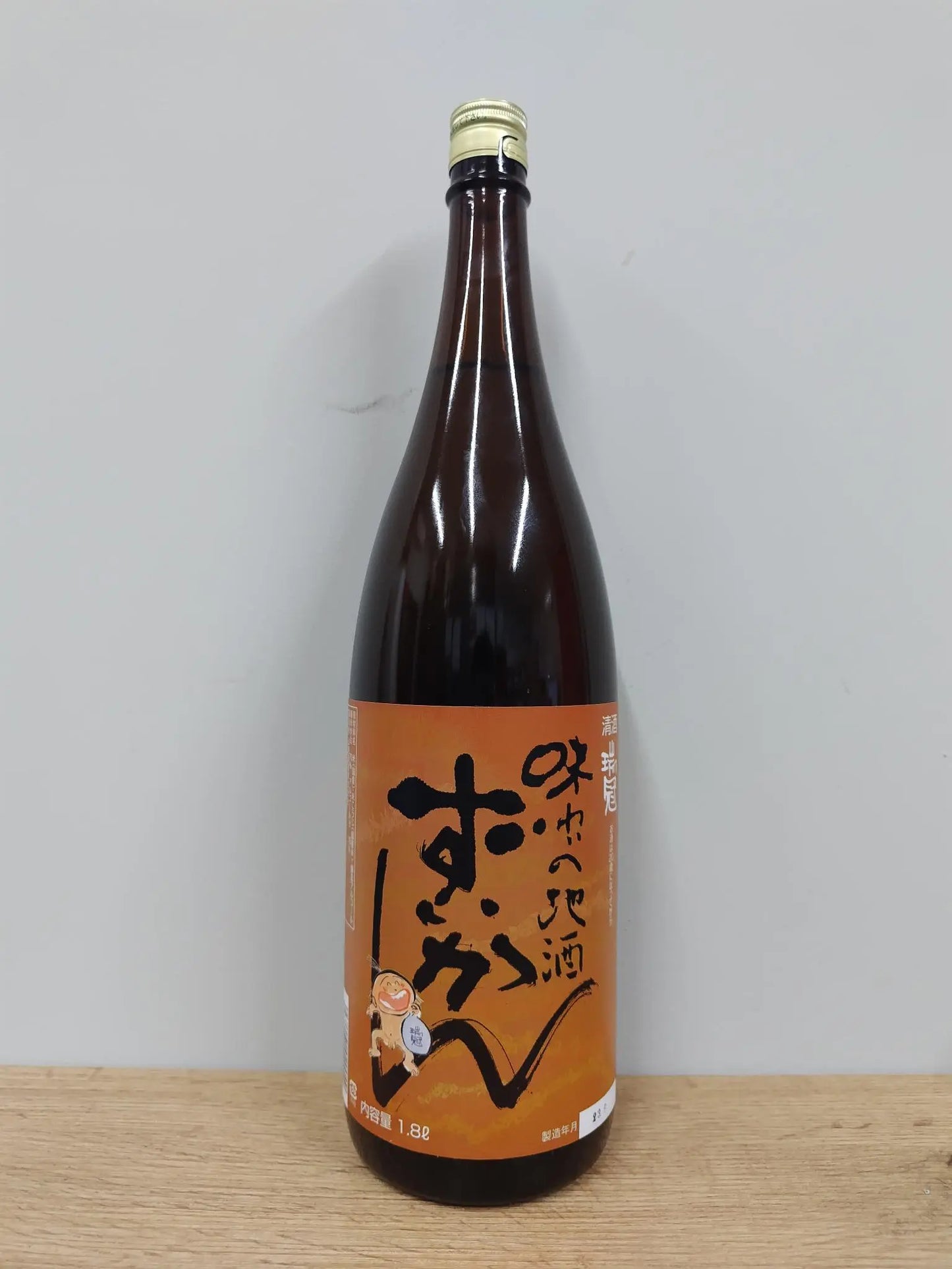 日本清酒 瑞冠 醇厚風味地酒 1800ml 火入 【廣島縣 山岡酒造】