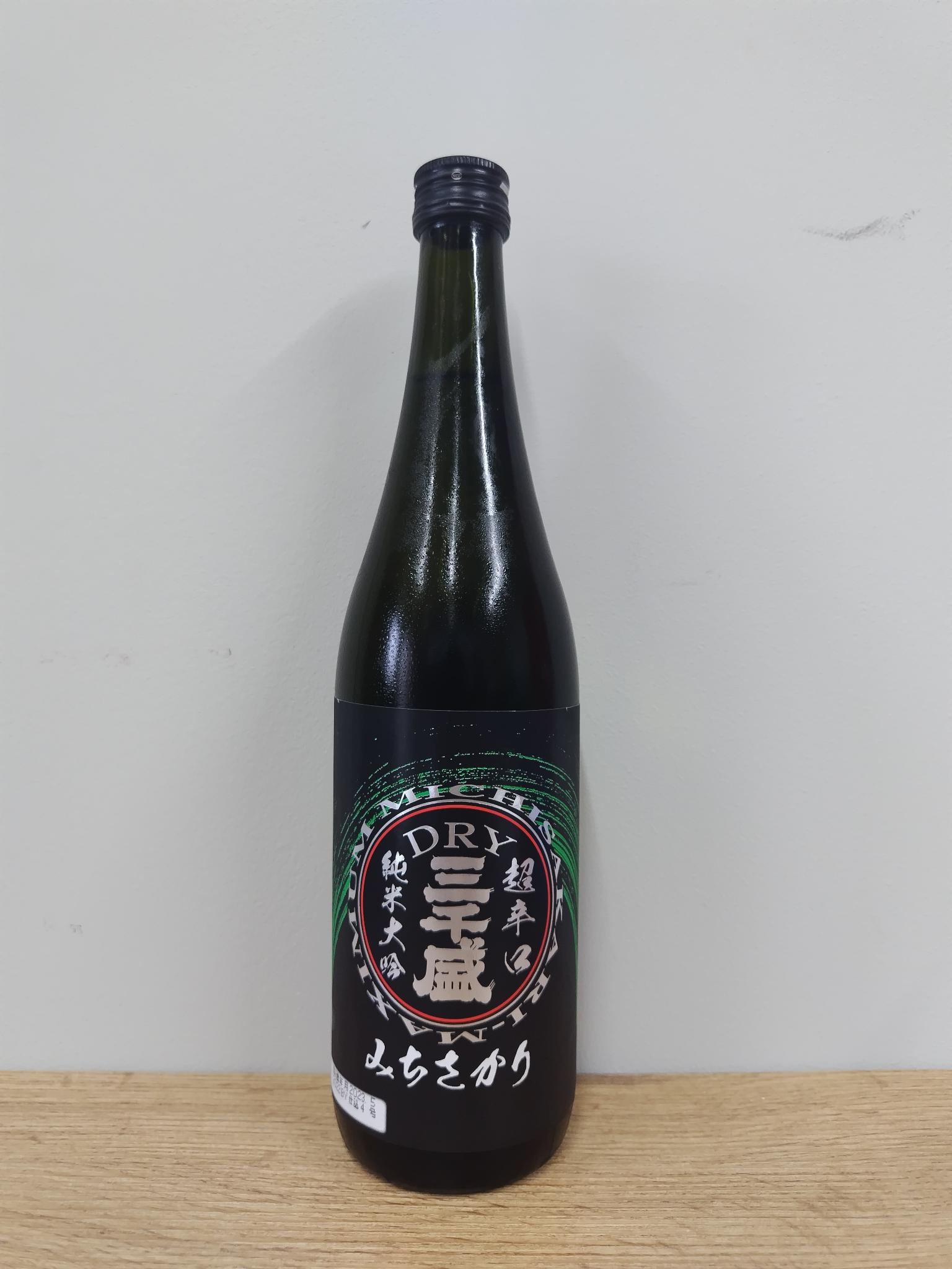 日本酒 Sake 純米大吟醸 Junmaidaiginjo 純米大吟釀 三千盛 Michisakari Dry 辛口 