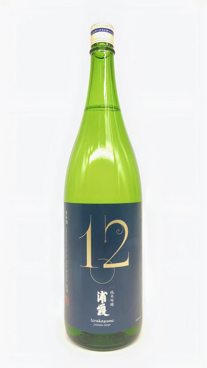 日本酒 清酒 酒幸仁 宮城縣浦霞純米吟釀 NO.12 日本清酒 1800ml 使用協會12號酵母釀製的高級純米吟釀清酒 清爽香氣與俐落後味的日本高級清酒