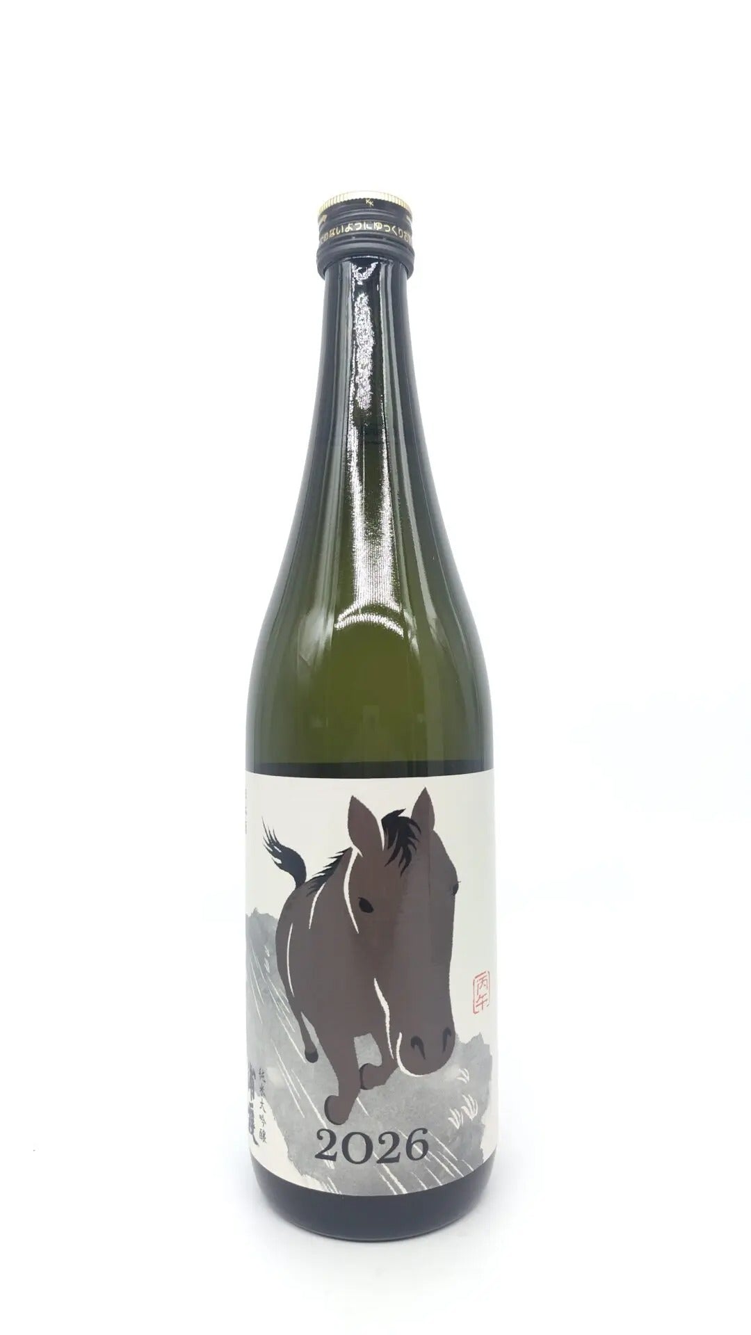 Sake Uragasumi Zodiac Label – Hinoe-Uma – Junmai Daiginjo 720ml (Box Included) 【Saura Corporation, Miyagi Prefecture】