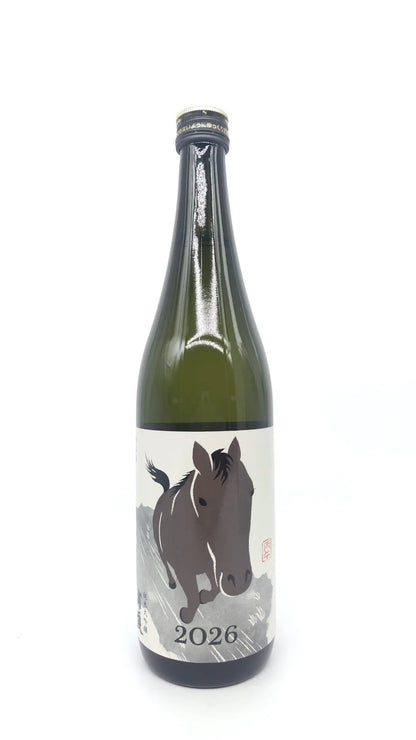 Sake Uragasumi Zodiac Label – Hinoe-Uma – Junmai Daiginjo 720ml (Box Included) 【Saura Corporation, Miyagi Prefecture】