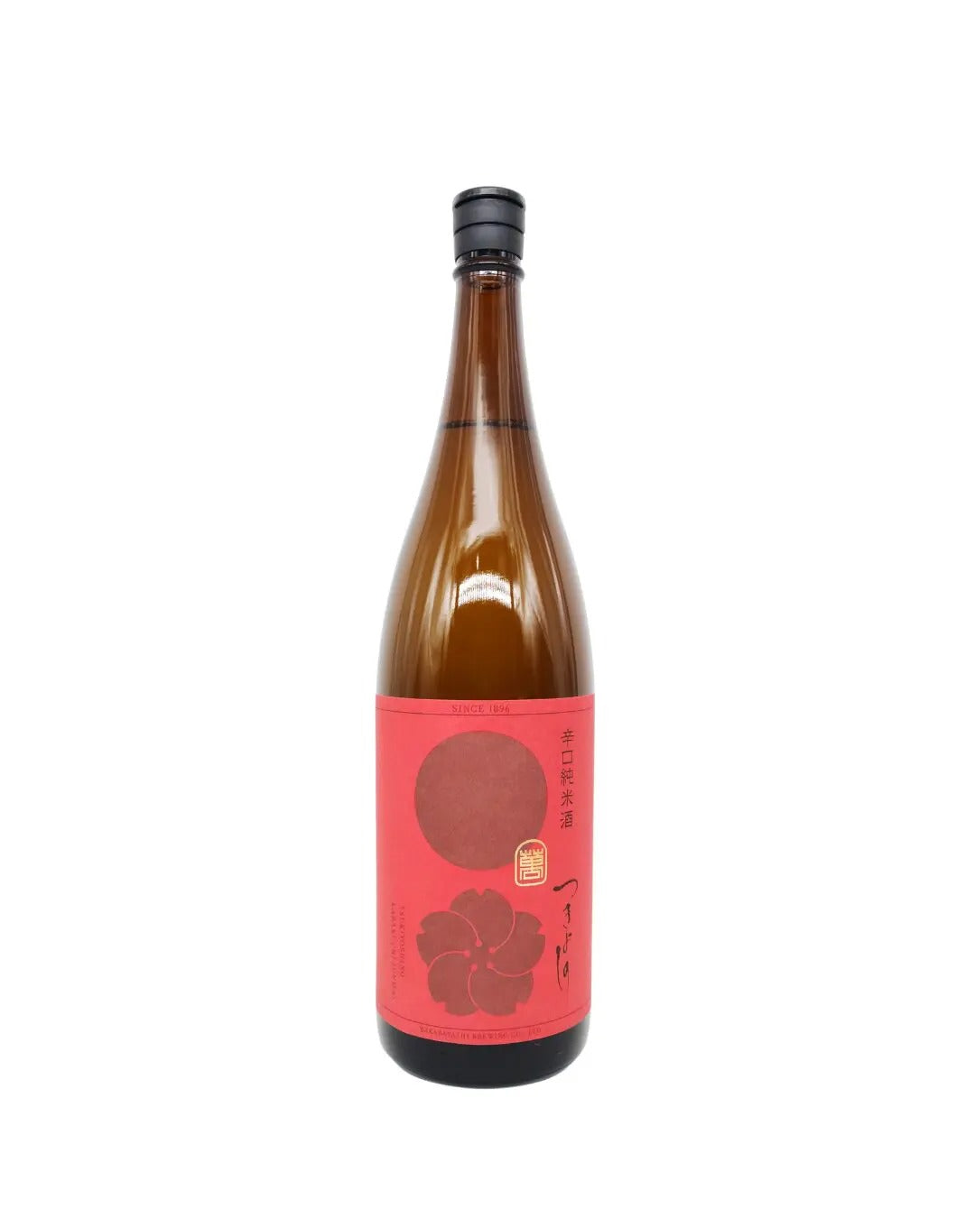 Sake Tsukiyoshino Aka Junmai Karakuchi Hiire 1800ml [Wakabayashi Jozo, Nagano Prefecture]