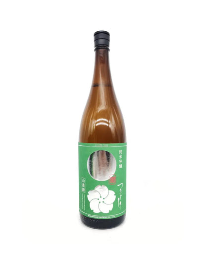 日本酒 月吉野 綠 山惠錦 1800ml【長野縣 若林釀造】