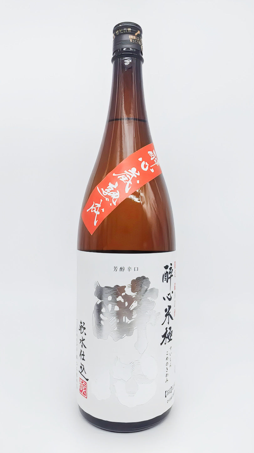 Sake Suishin Beigoku Kurajukusei Hojun Karakuchi Junmai 1800ml Hi-ire [Suishin Yamane Honten, Hiroshima]