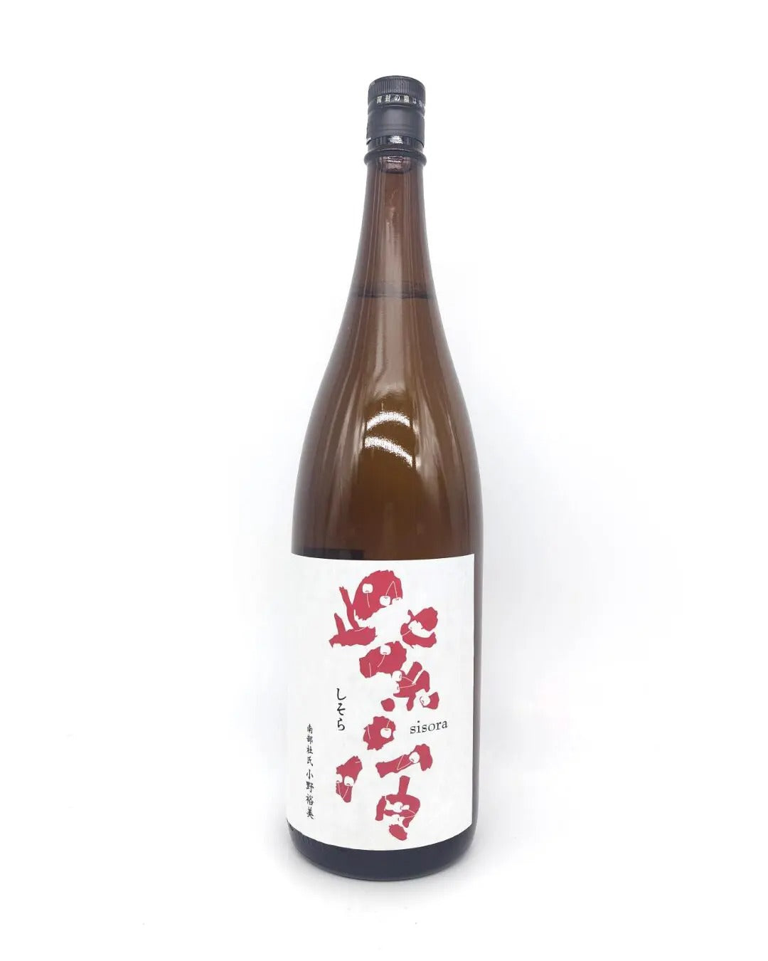 Sake Shisora Junmai Ginjo “Cherry Label” (Pasteurized) 1800ml [Shiwa Shuzo, Iwate Prefecture]