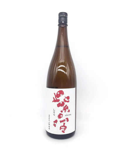Sake Shisora Junmai Ginjo “Cherry Label” (Pasteurized) 1800ml [Shiwa Shuzo, Iwate Prefecture]