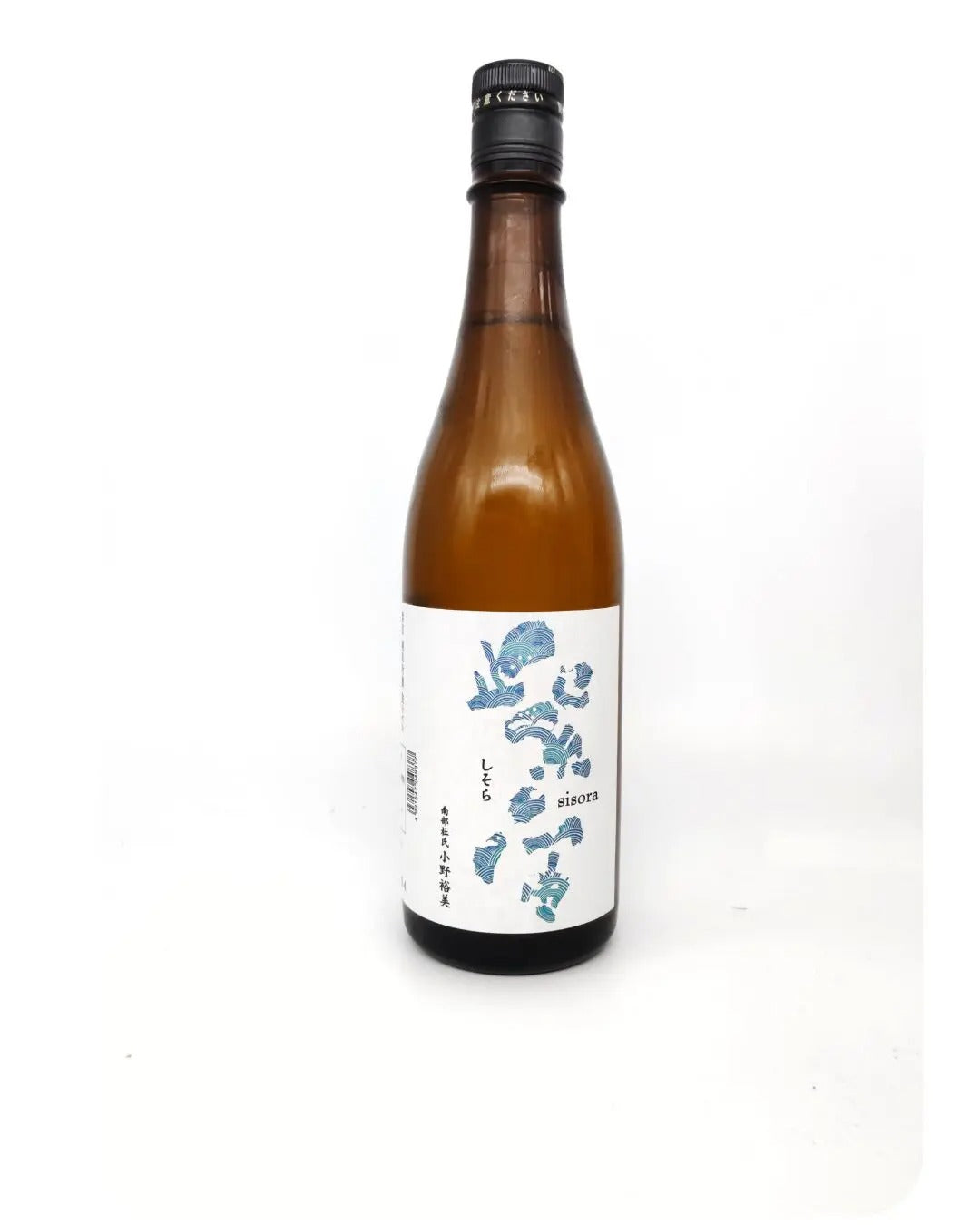 Sake Shisora Junmai Ginjo Wave Label 720ml【Iwate Prefecture, Shiwa Shuzōten】