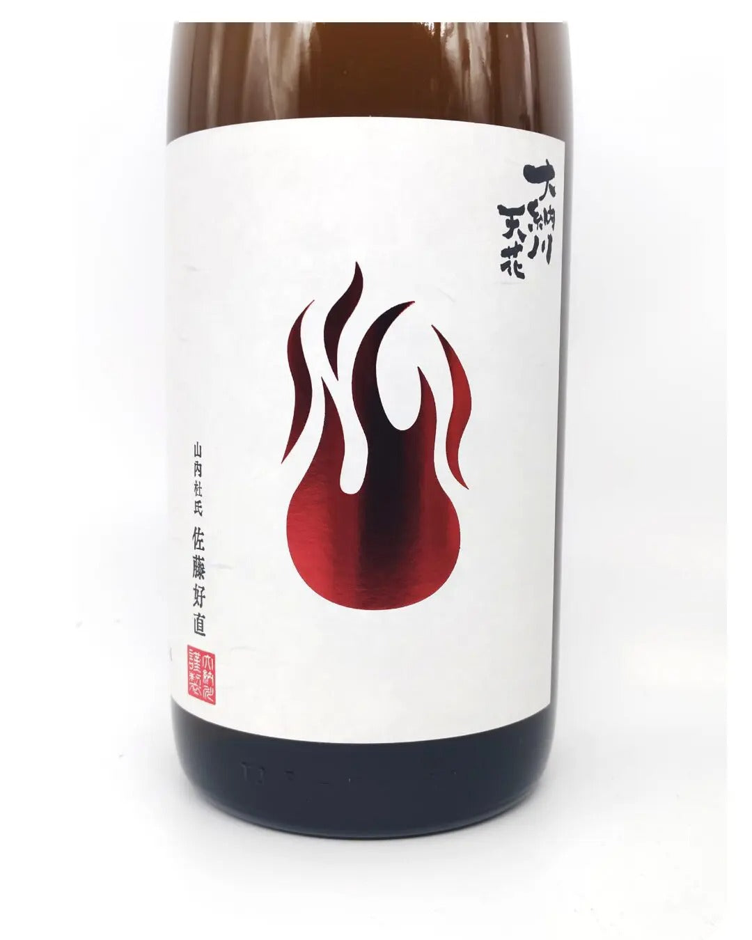 日本酒 大納川 天花 特別純米 無濾過原酒 辛口炎標籤 1800ml 【秋田縣 大納川酒藏】