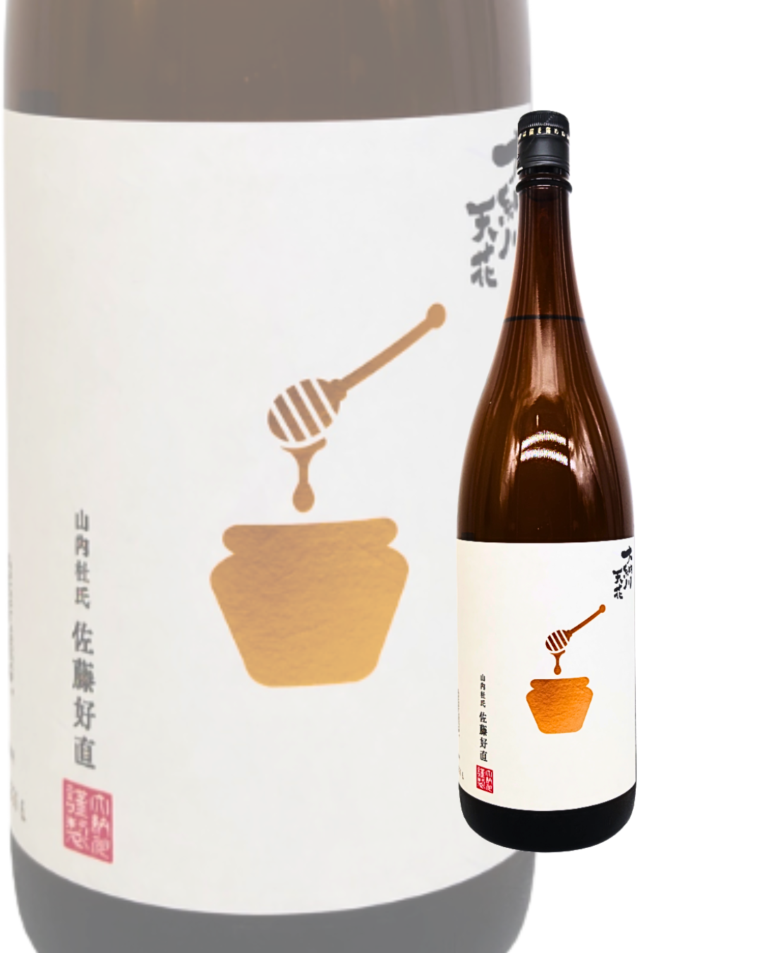 日本酒 大納川 天花 無濾過原酒 ハチミツラベル 1800ml 【秋田県 大納川】