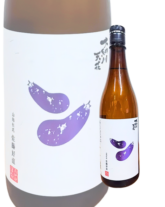 日本酒 大納川天花 純米吟醸 無濾過原酒 茄子ラベル 秋酒 720ml 【秋田県　大納川】