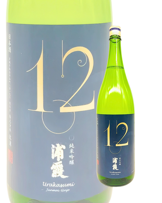 日本酒 清酒 酒幸仁 宮城縣浦霞純米吟釀 NO.12 日本清酒 1800ml 使用協會12號酵母釀製的高級純米吟釀清酒 清爽香氣與俐落後味的日本高級清酒