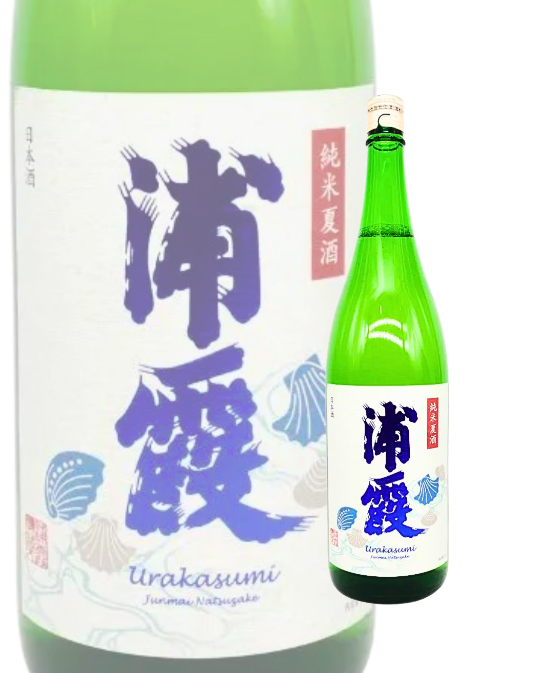 Sake Urakasumi Junmai Summer Sake 1800ml【Saura Corporation, Miyagi Prefecture】